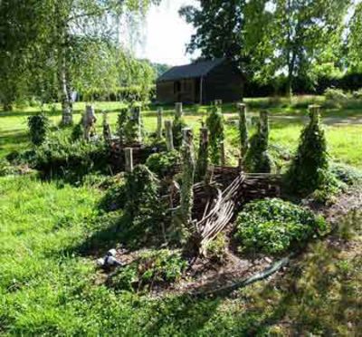 Efeubeet der Gärtnerei Olivier Arcelus