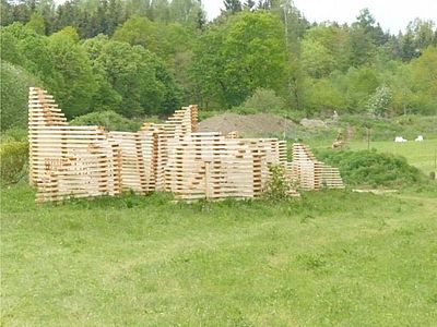 Efeu im Schlosspark Dennenlohe